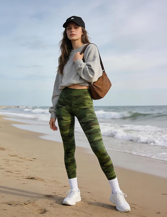 CHARMKING High Waisted Leggings for Women Soft Tummy Control Pants Non See Through Workout Yoga Pants for Running Plus Size