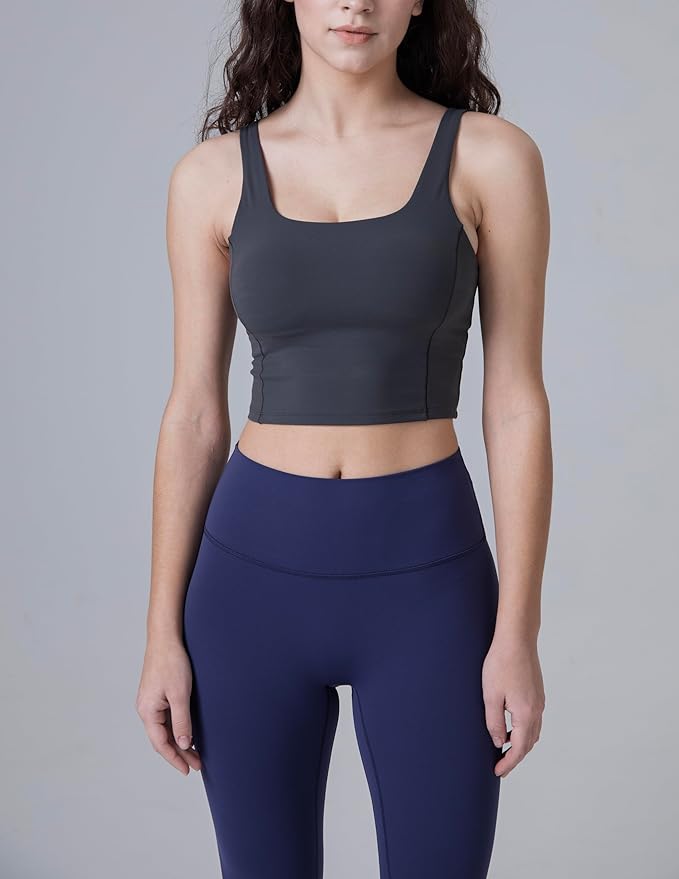 Colorfulkoala Dreamlux No Front Seam Leggings for Women 25"/28" Inseam, High Waisted Buttery Soft Yoga Pants