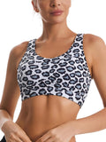 RUNNING GIRL High Impact Sports Bras for Women,Racerback Running Bra Workout Crop Tank Tops Longline Sports Bra Push up