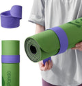 Slim Panda Yoga Mat Strap Slap Band, One Snap Keeps Mats Tightly Rolled, Heavy-Duty Clasp Fits Most Size Mats(24" L X 2" W)