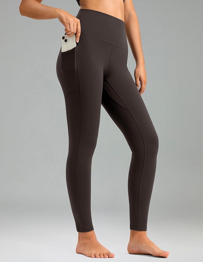 Colorfulkoala Women's High Waisted Yoga Pants 7/8 Length Leggings with Pockets