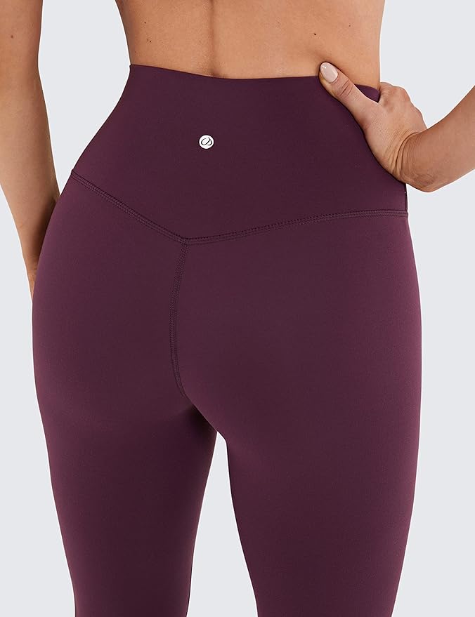 CRZ YOGA Butterluxe Yoga Leggings 25" - High Waisted Buttery Soft Womens Workout Lounge Pants