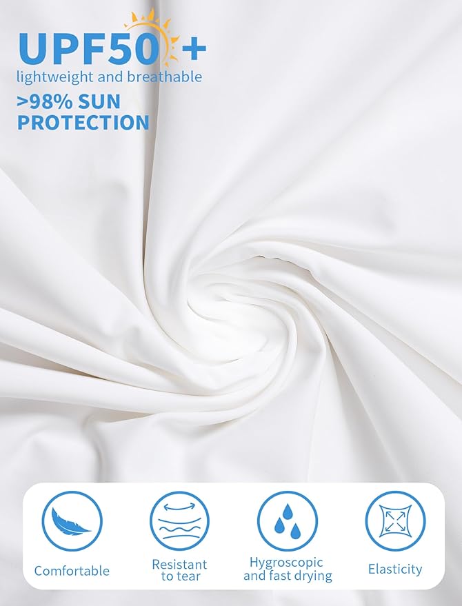 Women's UPF 50+ Sun Protection Hoodie Jacket with Pockets Lightweight Zip Up Sun Cover Up Shirt Athletic Jacket