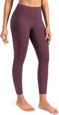 Colorfulkoala Dreamlux No Front Seam Leggings for Women 25"/28" Inseam, High Waisted Buttery Soft Yoga Pants