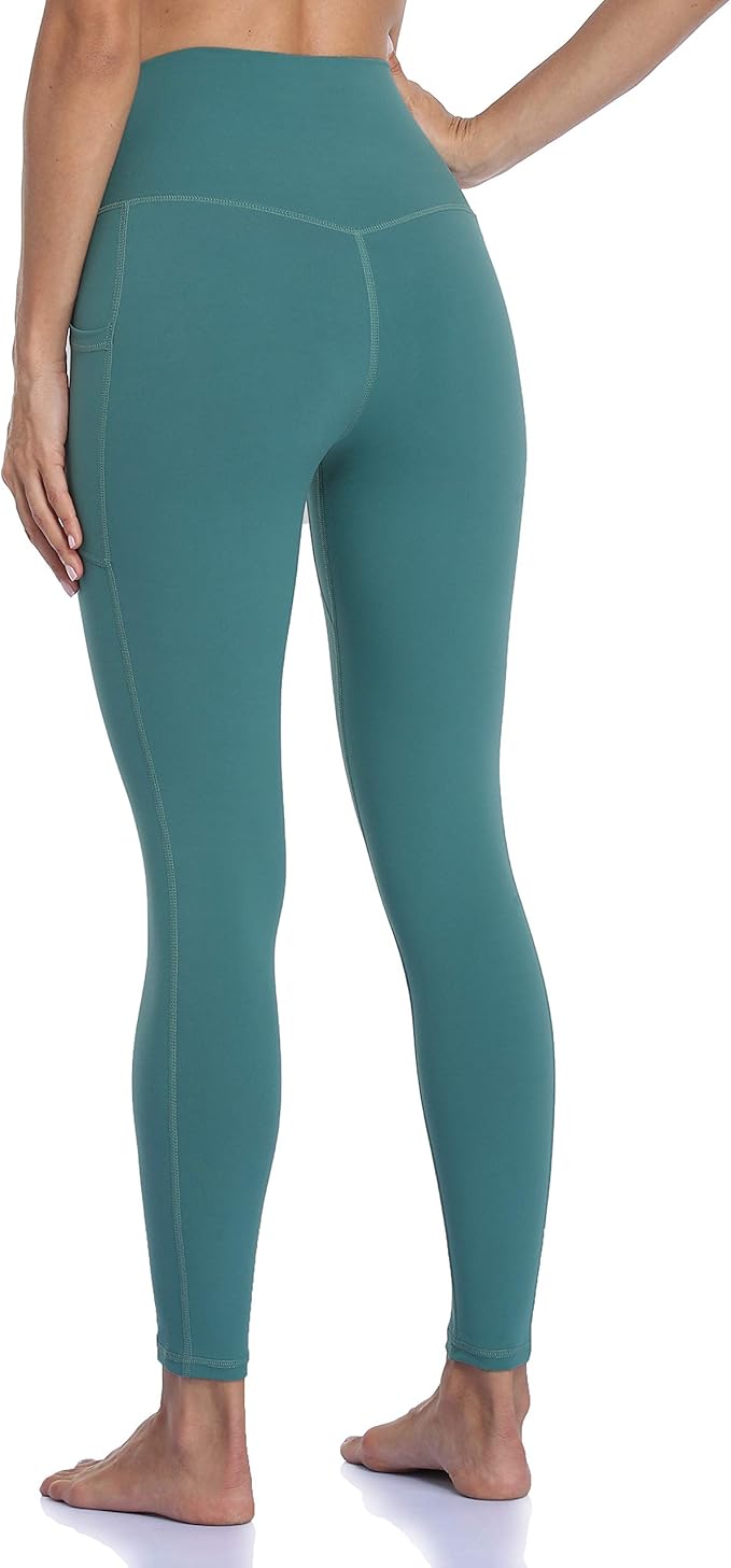 Colorfulkoala Women's High Waisted Yoga Pants 7/8 Length Leggings with Pockets