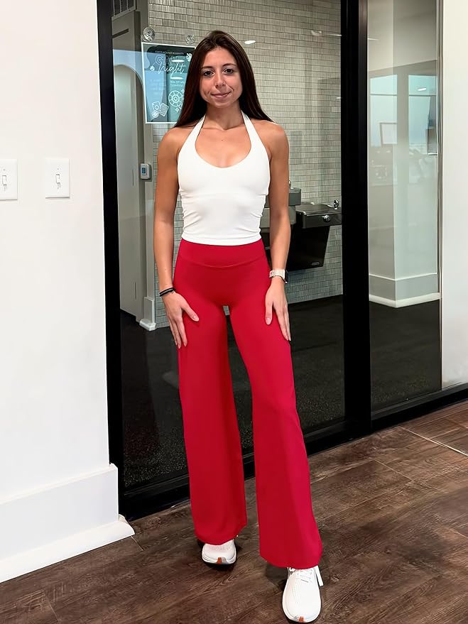 YEOREO Workout Leggings Womens No Front Seam Straight Leggings 29"/ 31.5"/ 33"/ 35" High Waist Buttery Eddiy Gym Yoga Pants