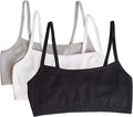 Fruit of the Loom Women's Spaghetti Strap Cotton Sports Bra - All-Day Comfort & Easy Movement