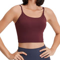 Lemedy Women Padded Sports Bra Fitness Workout Running Shirts Yoga Tank Top
