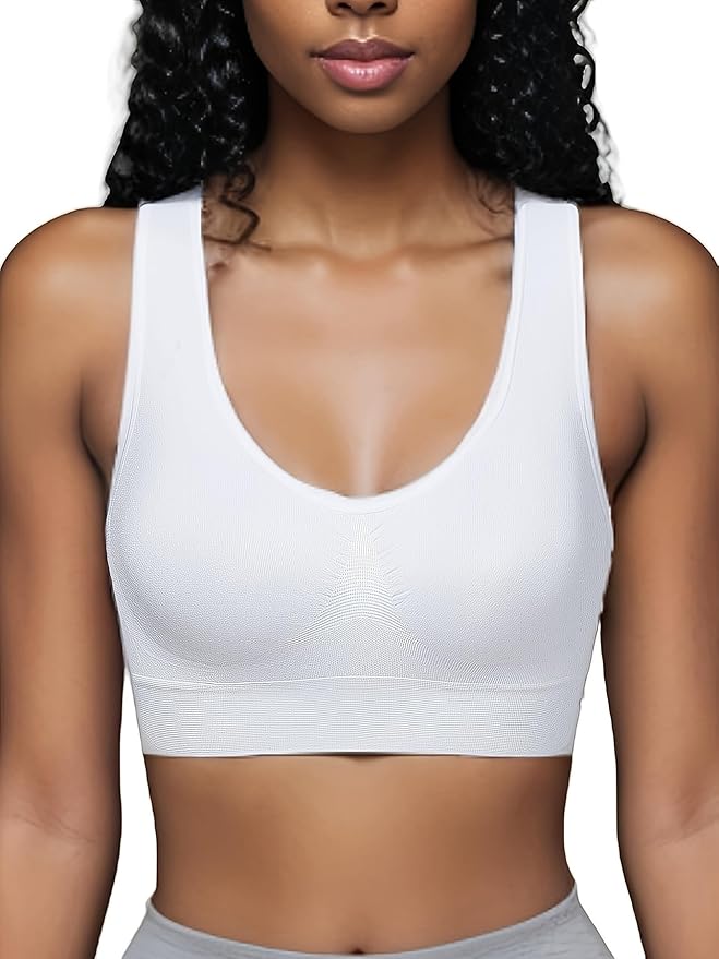 Hiking Gril Women's Comfort Wirefree Bralette Unpadded Sleep Yoga Bra
