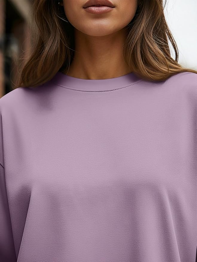 Trendy Queen Womens Spring Tops Oversized Long Sleeve T Shirts 2026 Basic Tee Fall Casual Workout Y2K Clothes