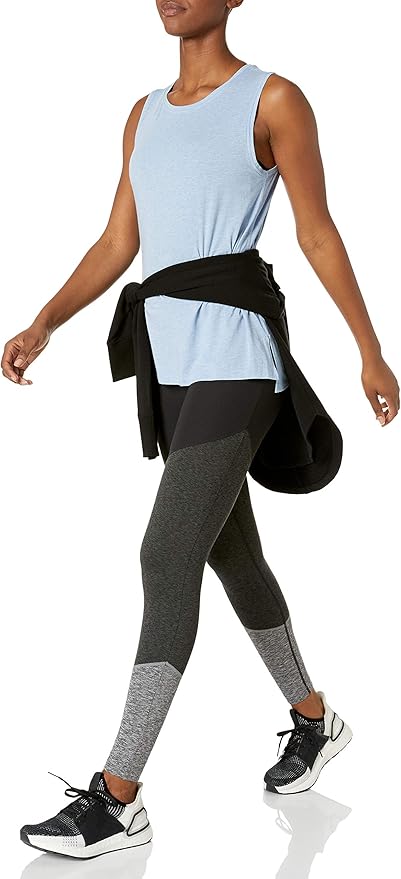 Amazon Essentials Women's Soft Cotton Relaxed-Fit Workout Tank Top (Available in Plus Size)