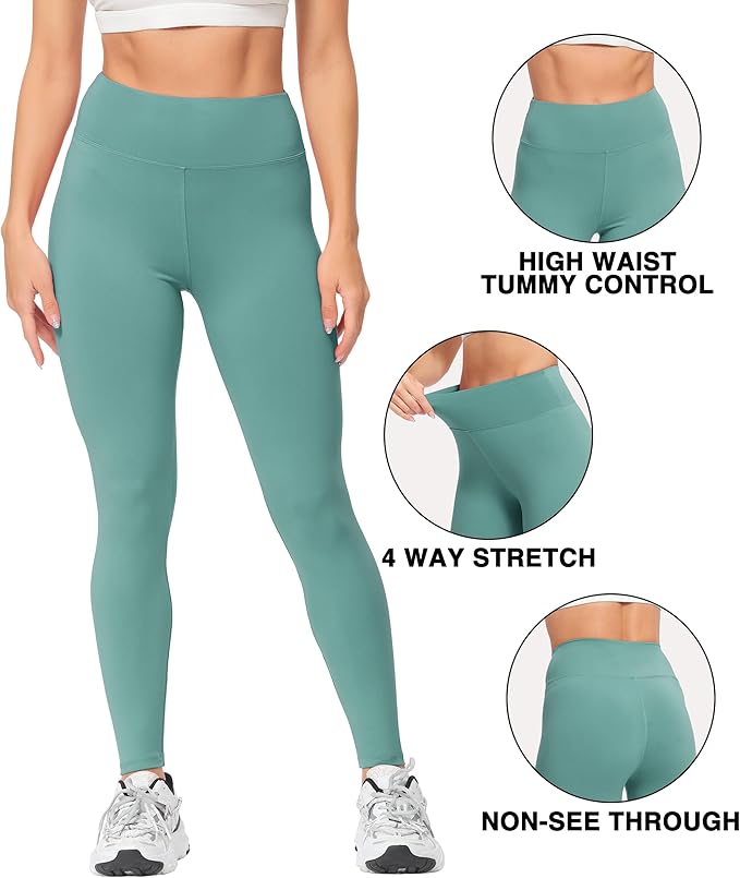 Natural Feelings Buttercloud High Waisted Leggings for Women Ultra Soft Stretch Slim Yoga Leggings