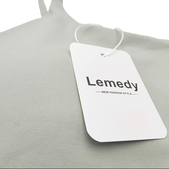 Lemedy Women Padded Sports Bra Fitness Workout Running Shirts Yoga Tank Top