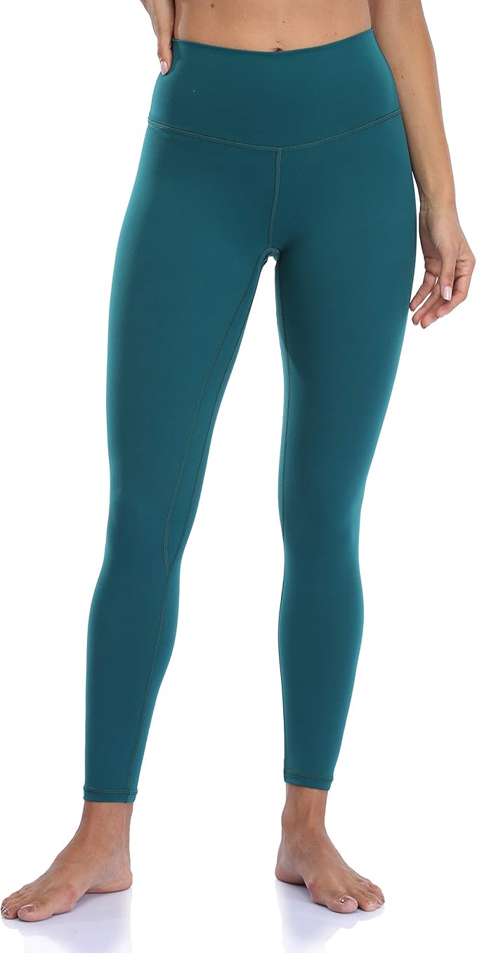 YUNOGA Women's Ultra Soft High Waisted Seamless Leggings Tummy Control Yoga Pants