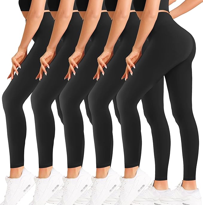 Natural Feelings Buttercloud High Waisted Leggings for Women Ultra Soft Stretch Slim Yoga Leggings