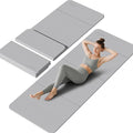 Foldable Yoga Mat - 10mm Extra Thick, 75"26" Non-Slip Exercise Fitness Mat | SGS Eco-Certified, Portable for Yoga/Pilates/Studio/Home Workout