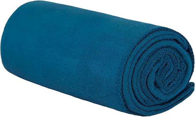 Shandali GoSweat Non-Slip Hot Yoga Towel with Super-Absorbent Soft Suede Microfiber in Many Colors, for Bikram Pilates and Yoga Mats.
