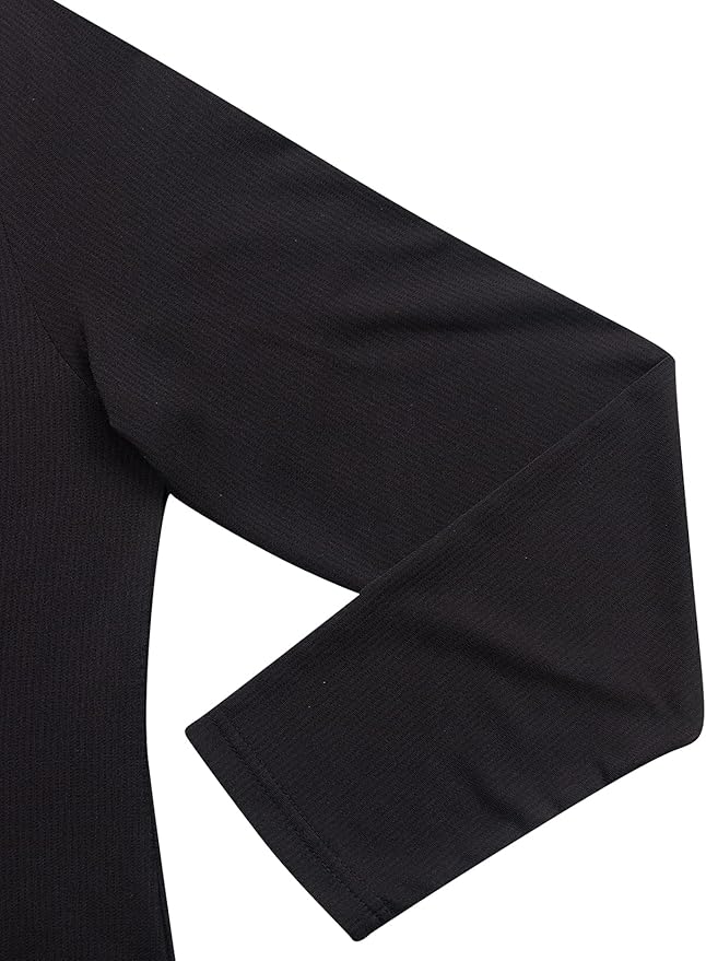 Womens Crewneck Long Sleeve Athletic Shirts Color Block Trendy Casual Workout Tops