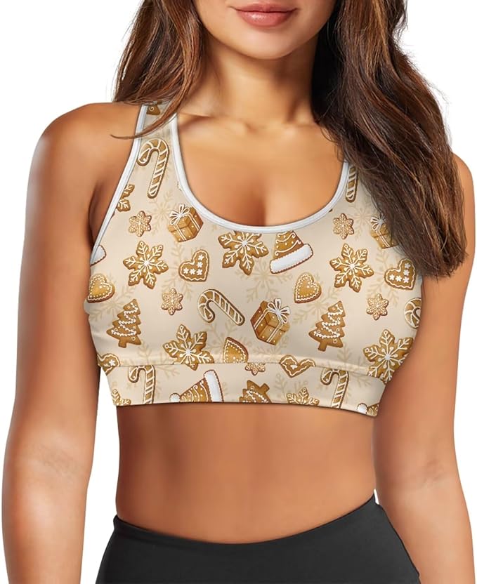 4 Piece Gym Sets Women Racerback Sports Bra with Back Pocket, Matching Flare Yoga Pants And Sweatband