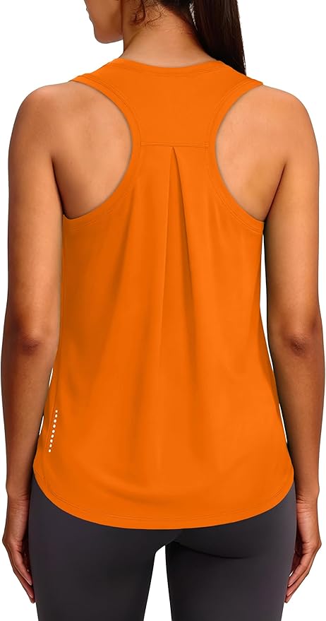 XIEERDUO Tank Top for Women Racerback Sleeveless Workout Tops Loose Fit Yoga Running Gym Shirts for Women