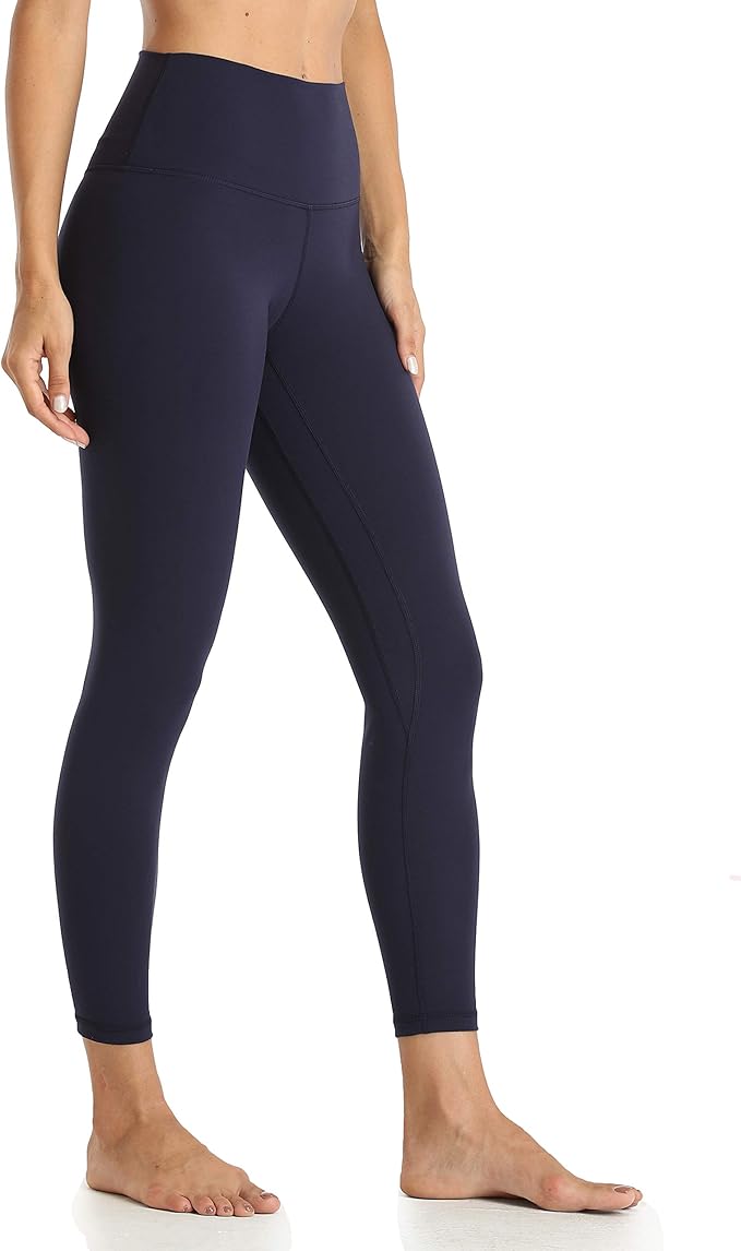 YUNOGA Women's Ultra Soft High Waisted Seamless Leggings Tummy Control Yoga Pants