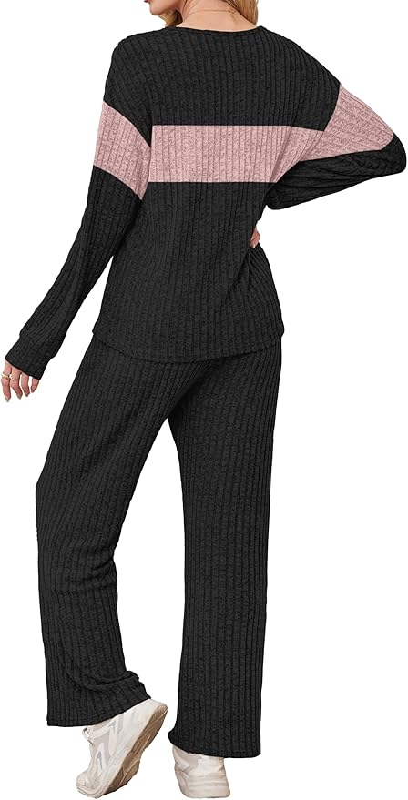 RUMIA Lounge Sets for Women 2026 Vacation Matching Track Suits Sweater Fall Outfits (S-2XL)