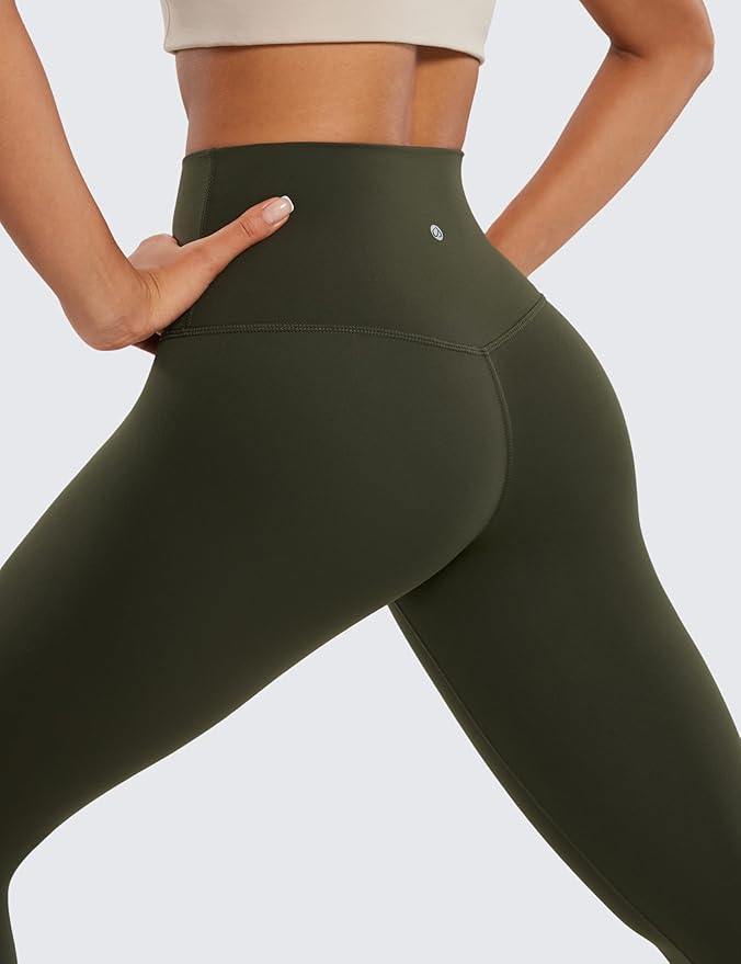 CRZ YOGA Butterluxe Yoga Capris Leggings 19'' - High Waisted Workout Buttery Soft Athletic Lounge Womens Crop Pants