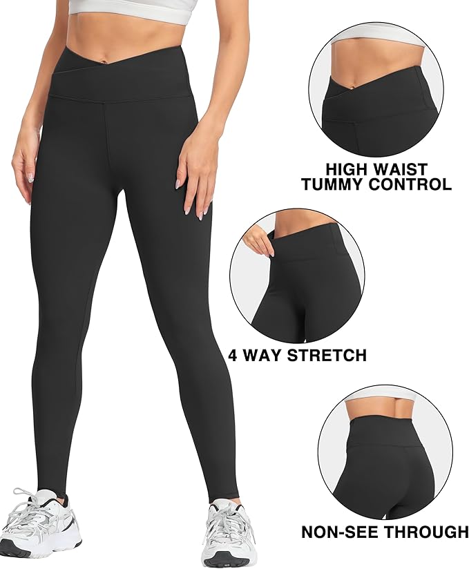 Natural Feelings Buttercloud High Waisted Leggings for Women Ultra Soft Stretch Slim Yoga Leggings