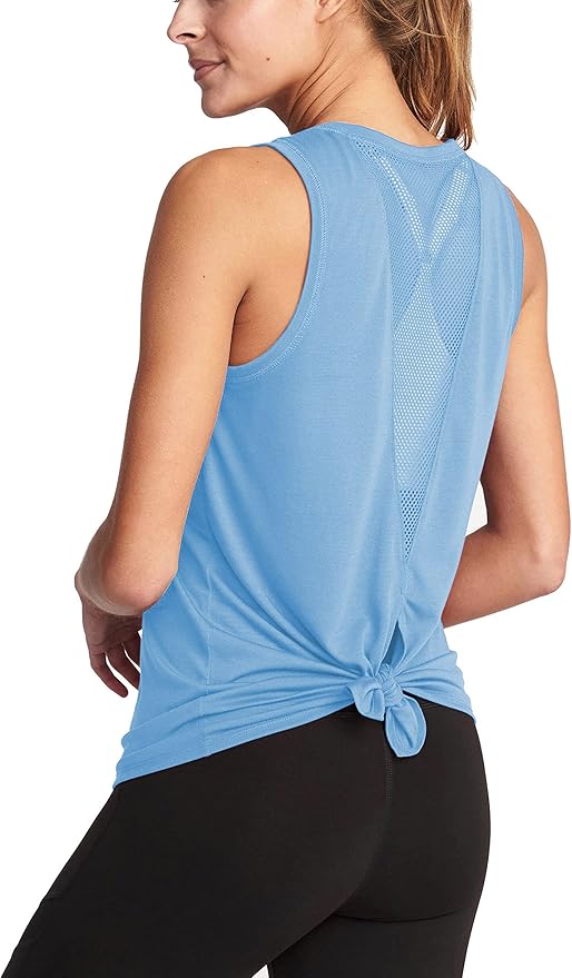 Bestisun Workout Athletic Shirts Mesh Sports Dance Tops for Women Yoga Clothes