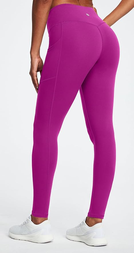Heathyoga Leggings with Pockets for Women Tummy Control High Waisted Yoga Pants with Pockets for Women Workout Leggings