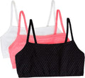 Fruit of the Loom Women's Spaghetti Strap Cotton Sports Bra - All-Day Comfort & Easy Movement