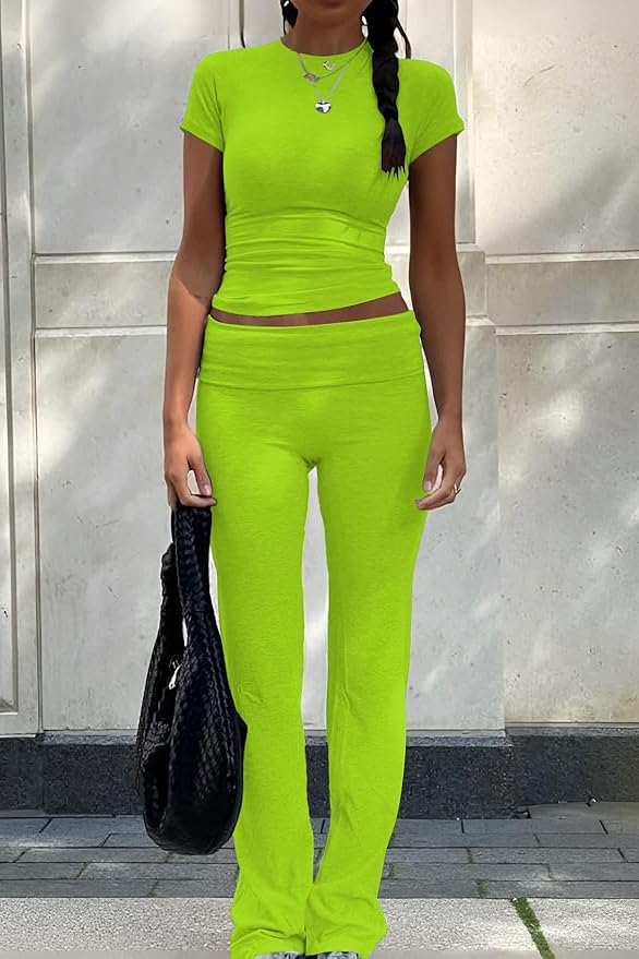 Nimsruc Two Piece Lounge Sets For Women Summer Outfits