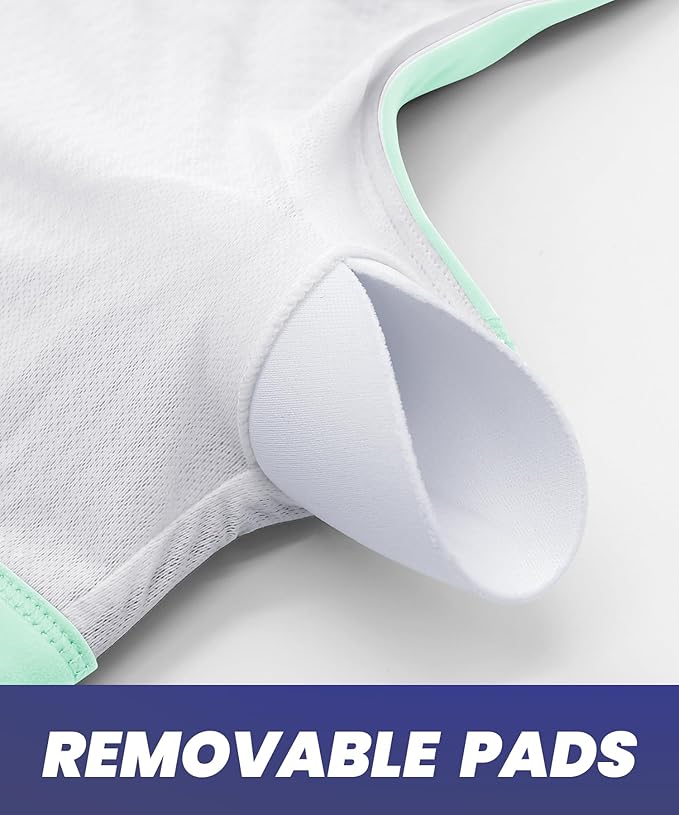 IUGA Sports Bras for Women High Support Large Bust High Impact Womens Sports Bras Strappy Padded Sports Bra