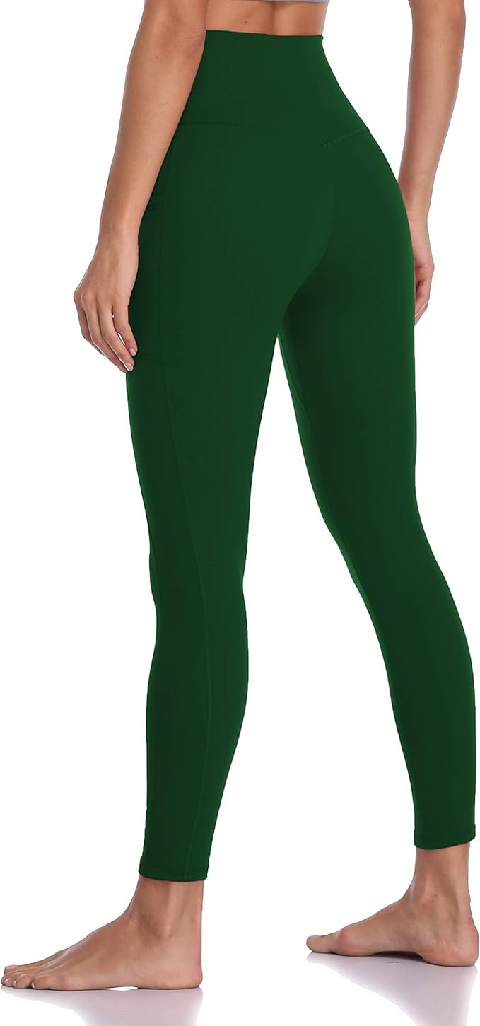 Colorfulkoala Women's High Waisted Yoga Pants 7/8 Length Leggings with Pockets