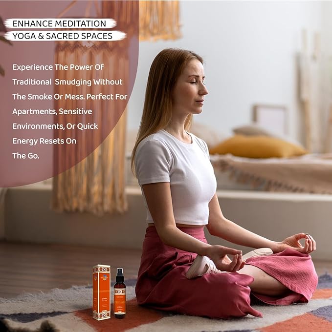 Sacred Element's Palo Santo Room Spray | Natural Purifying Mist for Energy Clearing, Negativity Release, Spiritual Balance & Aromatherapy | 3.38 Fl Oz / 100ml Non-Toxic Air Freshener