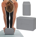 Gaiam Yoga Block - Supportive Latex-Free Eva Foam - Soft Non-Slip Surface with Beveled Edges for Yoga, Pilates, Meditation