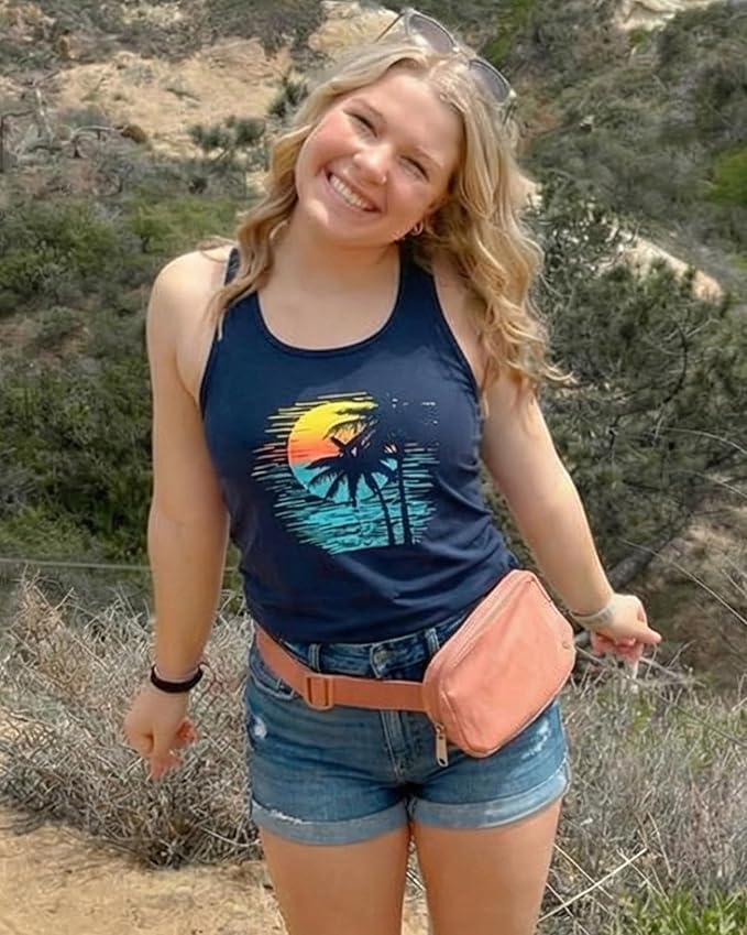 JILUVIN Tank Tops for Women Racerback Summer Sleeveless Casual Graphic Basic Top Shirts 2026