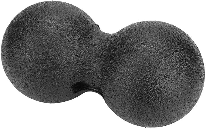 EPP Foam Massage Ball, Firm High Density Deep Tissue Massage Ball for Myofascial Release Trigger Point Therapy for Muscle Soreness Recovery Yoga Fitness Athletes (24x12cm Double Ball)