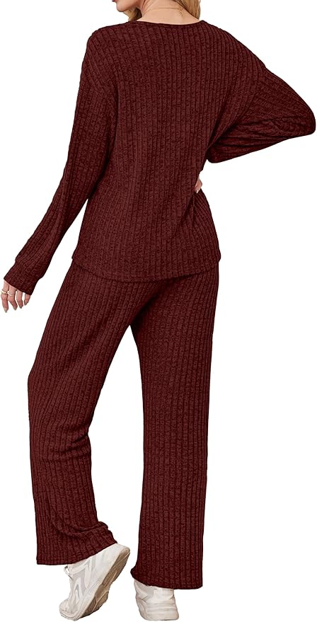 RUMIA Lounge Sets for Women 2026 Vacation Matching Track Suits Sweater Fall Outfits (S-2XL)