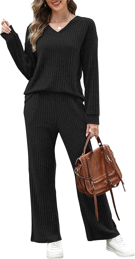 RUMIA Lounge Sets for Women 2026 Vacation Matching Track Suits Sweater Fall Outfits (S-2XL)