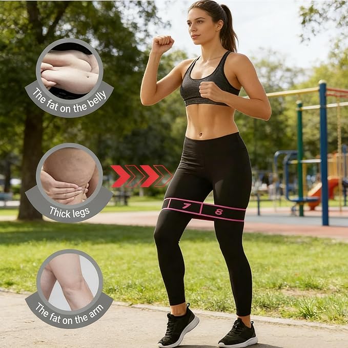 Elastic Yoga Stretching Strap with Loops, 3Pcs Yoga Strap Numbered Resistance Band 8 Segment Pilates Stretching Band for Physical Dance Stretch Pilates Resistance Bands (Pink + Blue + Purple)