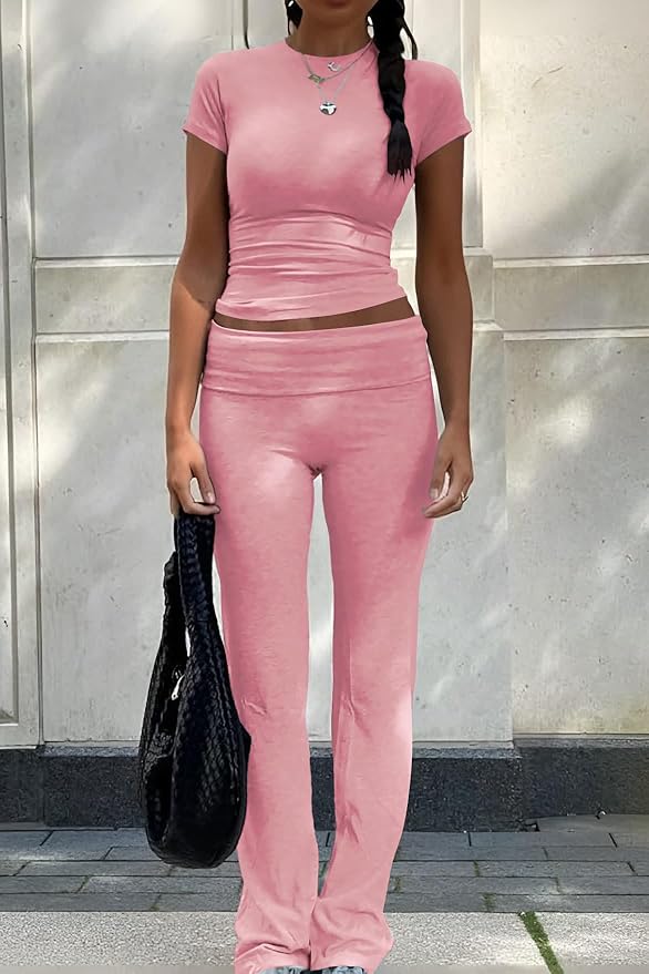 Nimsruc Two Piece Lounge Sets For Women Summer Outfits