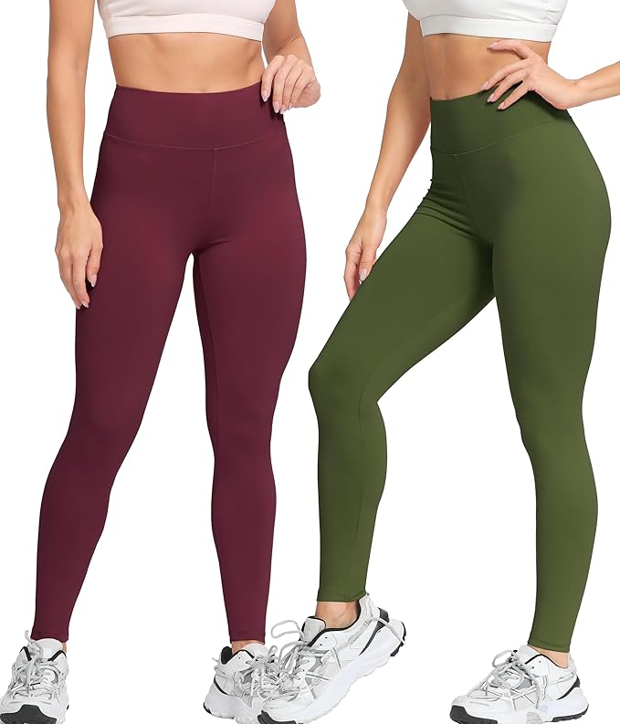 Natural Feelings Buttercloud High Waisted Leggings for Women Ultra Soft Stretch Slim Yoga Leggings