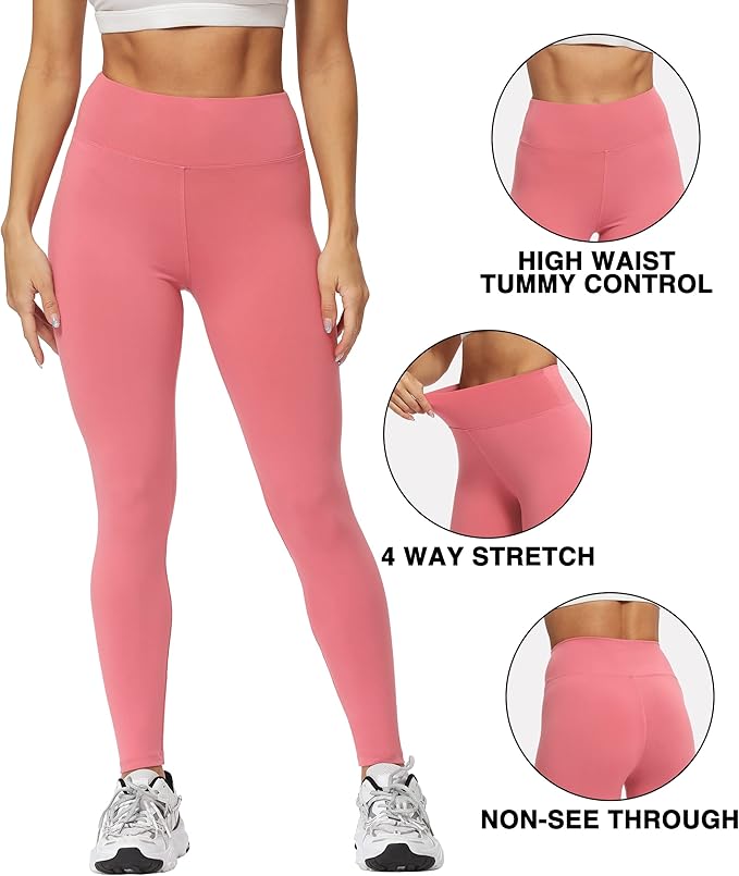 Natural Feelings Buttercloud High Waisted Leggings for Women Ultra Soft Stretch Slim Yoga Leggings