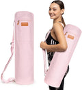 UDANA Yoga Mat Bag – Heavy Duty Canvas Carrier with 3 Pockets & Full Zip – Available in 3 Sizes (16L, 18L, 34L) - Multiple Colors