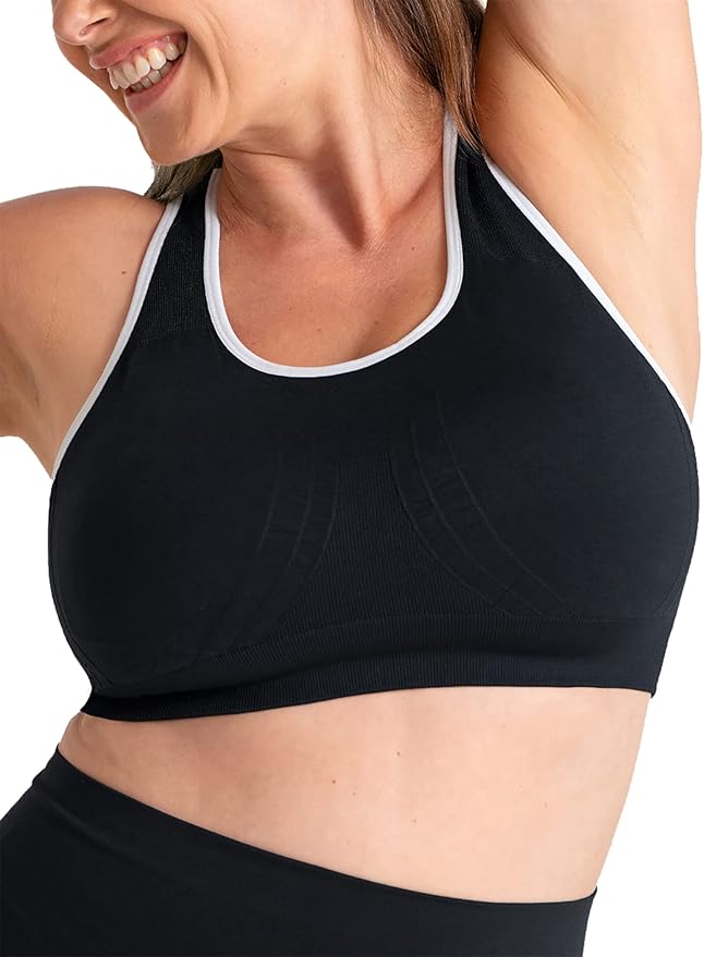 SHAPERMINT Sports Bras for Women - Workout Bras for Women, Plus Size Sports Bra, Workout Tops for Women High Support