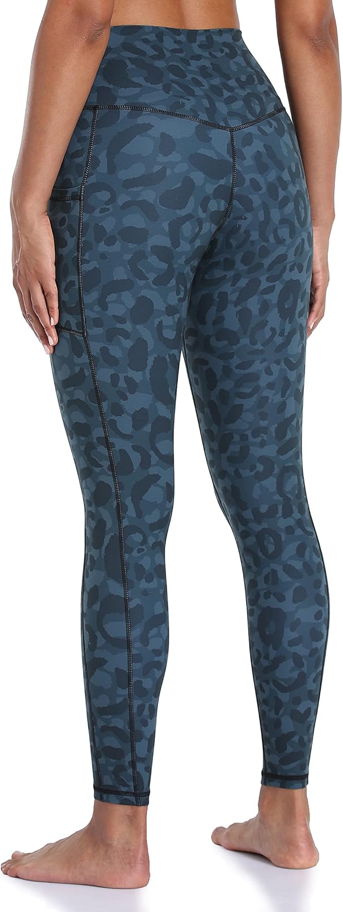 Colorfulkoala Women's High Waisted Yoga Pants 7/8 Length Leggings with Pockets