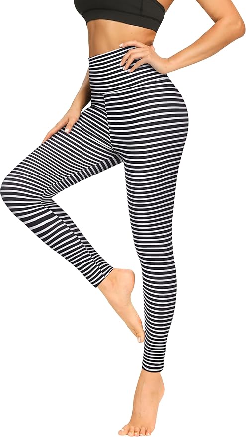 FULLSOFT Buttery Soft Leggings for Women - High Waisted Tummy Control No See Through Workout Yoga Cycling Tights Pants