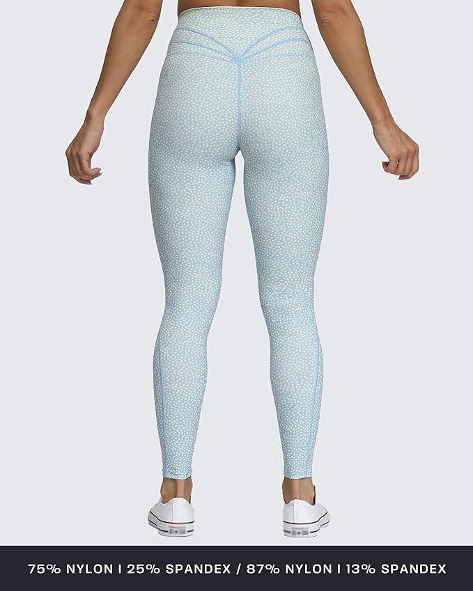 Aoxjox High Waisted Workout Leggings for Women Trinity Yoga Pants 26.5"