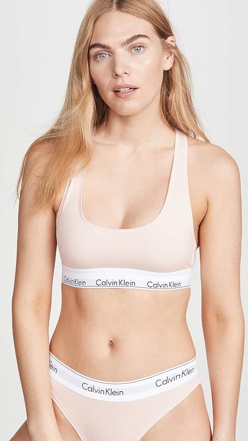 Calvin Klein Women's Modern Cotton Unlined Wireless Bralette